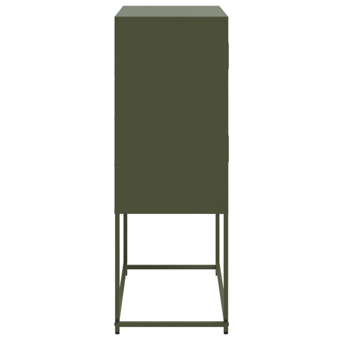 Бюфет Olive Green 68.5x38.5x107 см стомана