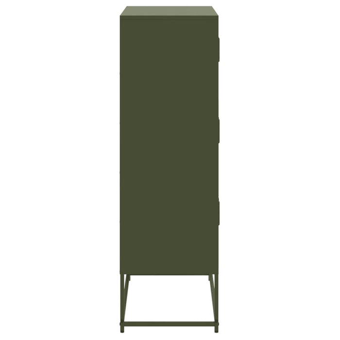 Бюфет Olive Green 68.5x38.5x123.5 см Стомана