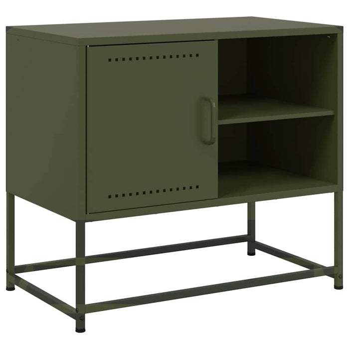 TV Cabinet Olive Green 68x39x60.5 cm Steel