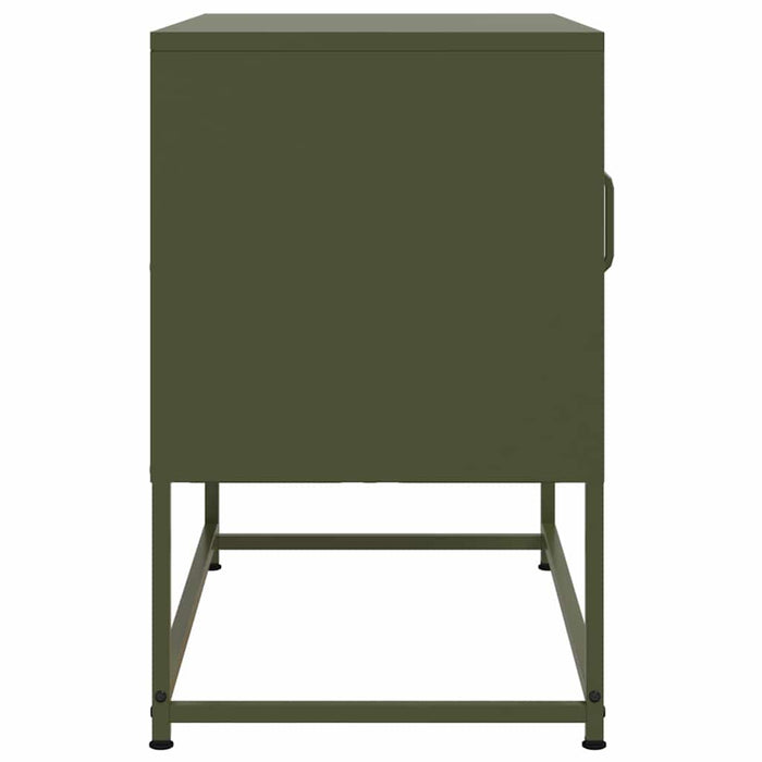 TV Cabinet Olive Green 68x39x60.5 cm Steel