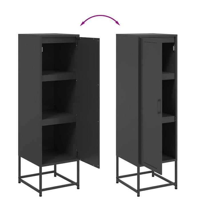 Highboard Black 36x39x123 см стомана