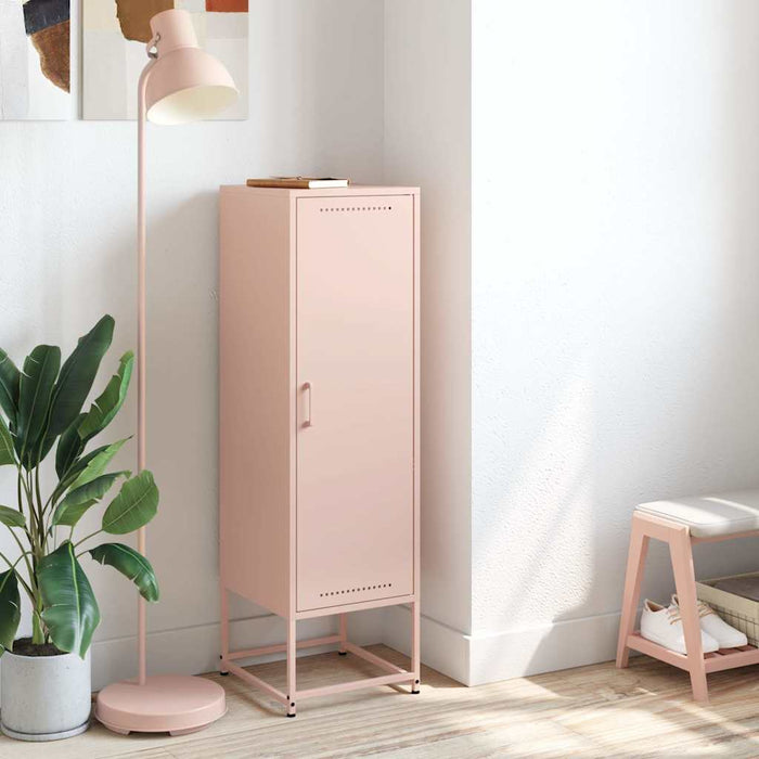 Highboard Pink 36x39x123 cm Steel