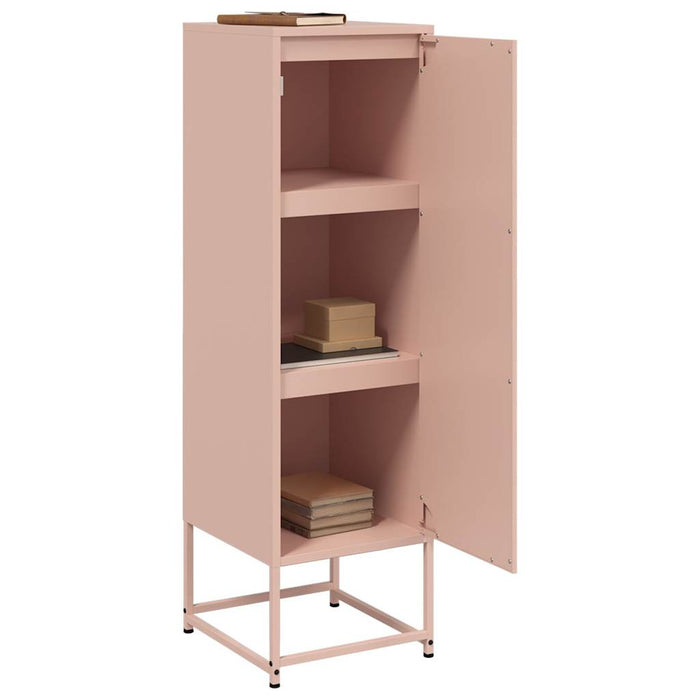 Highboard Pink 36x39x123 cm Steel