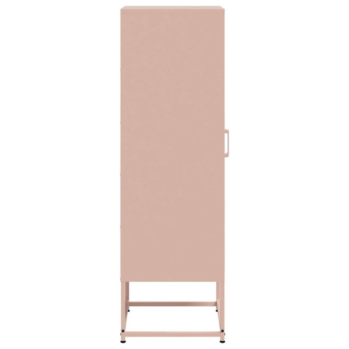 Highboard Pink 36x39x123 cm Steel