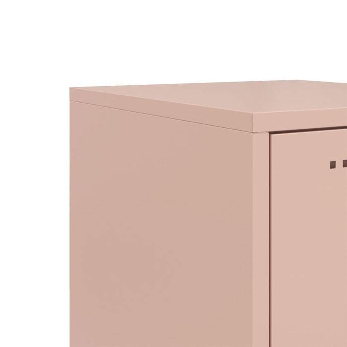 Highboard Pink 36x39x123 cm Steel