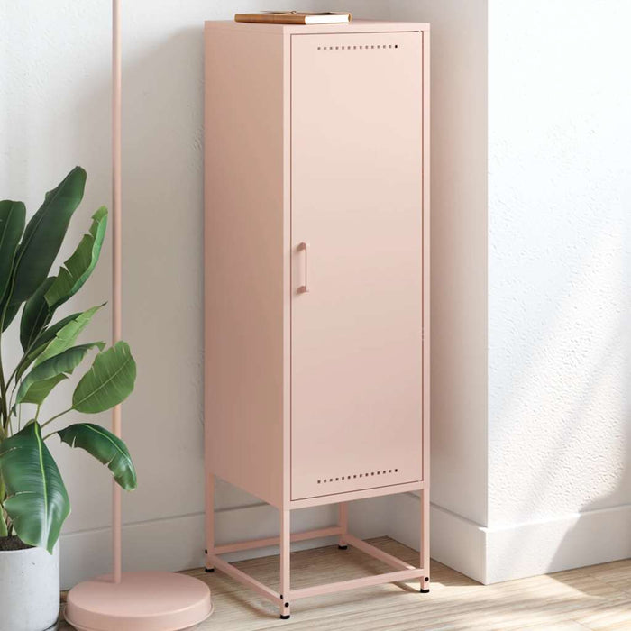 Highboard Pink 36x39x123 cm Steel