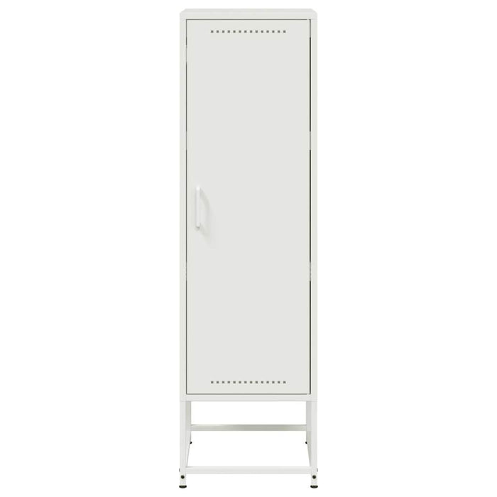 Highboard White 36x39x123 cm Steel