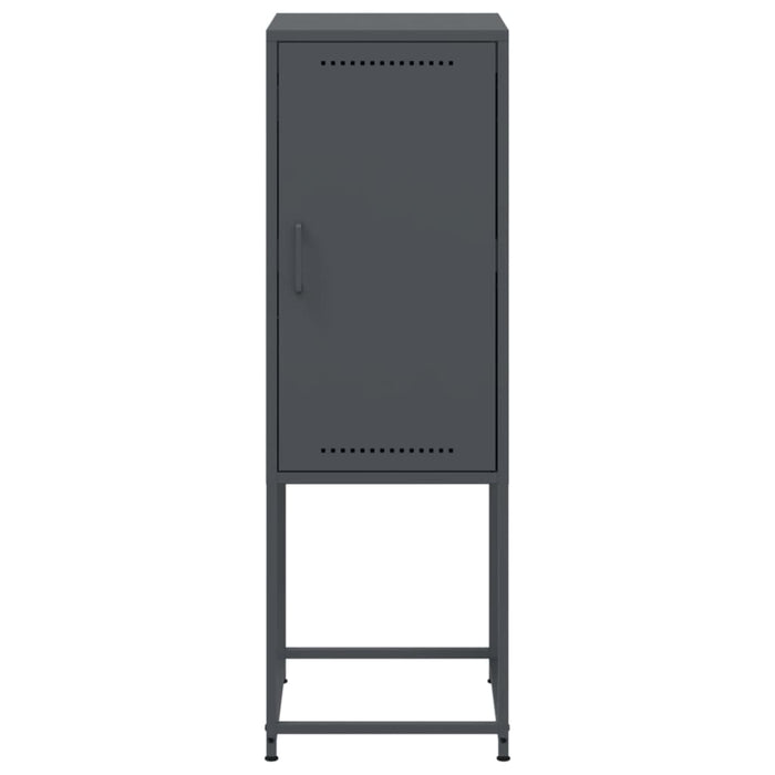 Highboard Anthracite 36x39x107 cm Steel