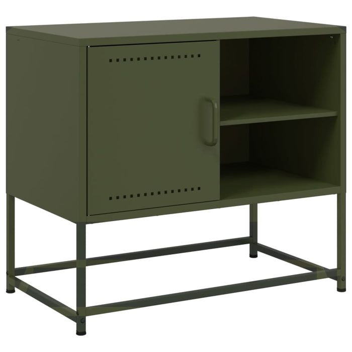 TV Cabinet Mustard Yellow 100.5x39x60.5 cm Steel