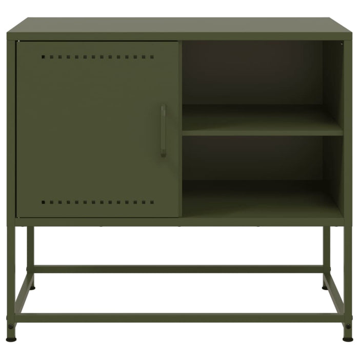 TV Cabinet Mustard Yellow 100.5x39x60.5 cm Steel