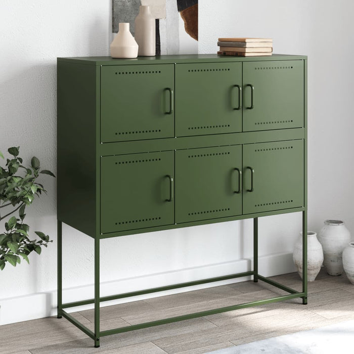 Бюфет Olive Green 100.5x39x107 см Стомана