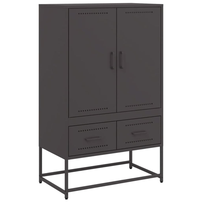 Highboard Black 68x39x111.5 см стомана