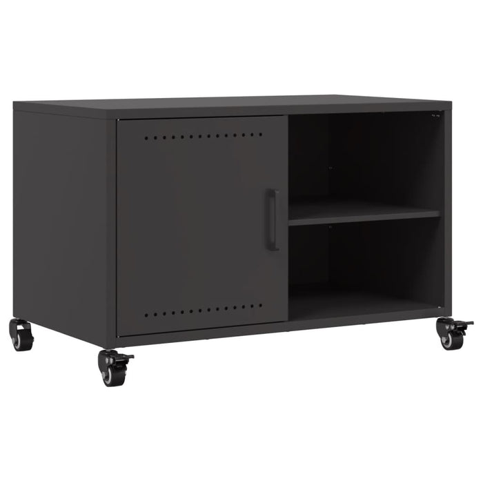 TV Cabinet Black 68x39x43.5 cm Steel