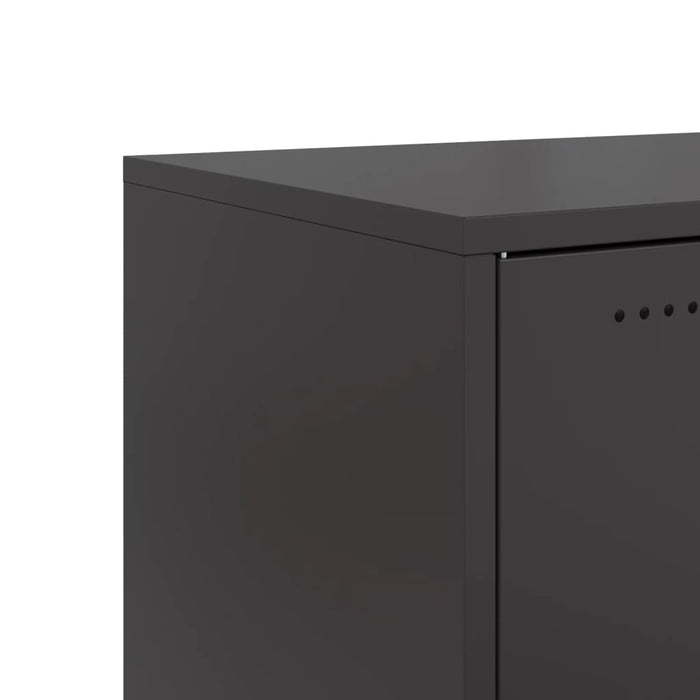 TV Cabinet Black 68x39x43.5 cm Steel