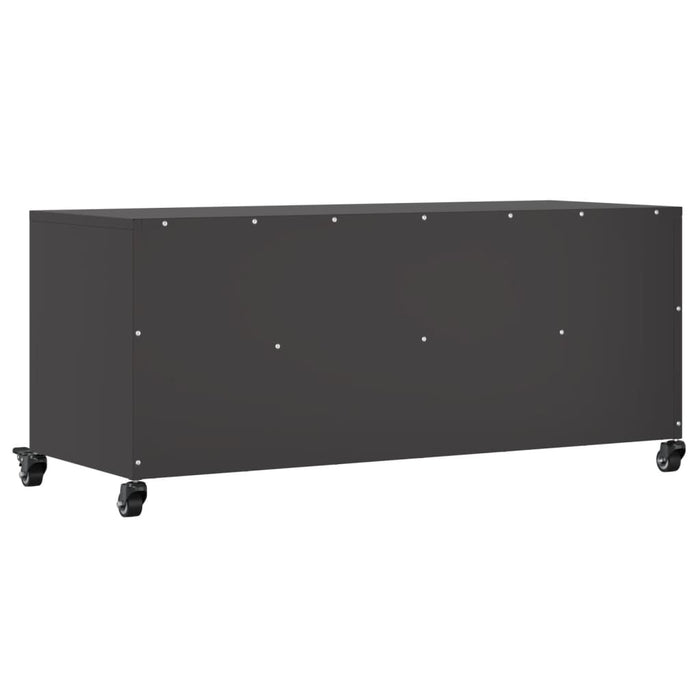 TV Cabinet Black 100.5x39x43.5 cm Steel