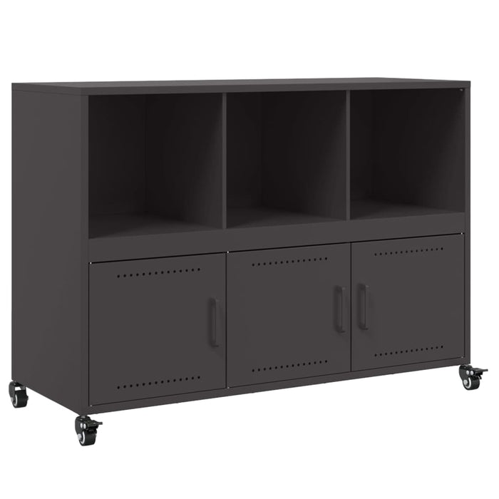 Sideboard Black 100.5x39x72 cm Steel