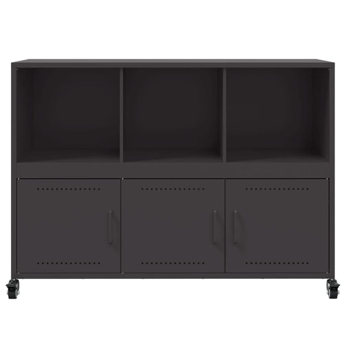 Sideboard Black 100.5x39x72 cm Steel