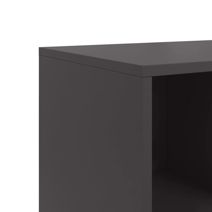 Sideboard Black 100.5x39x72 cm Steel