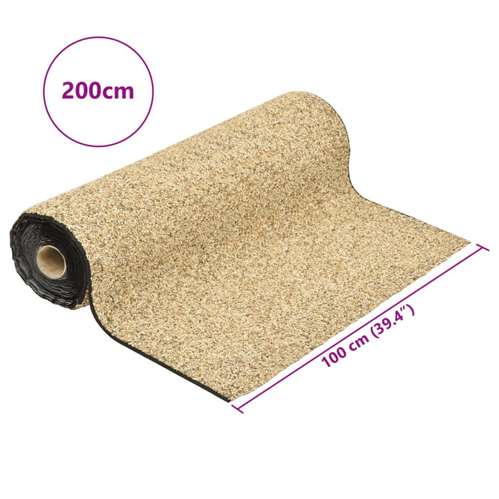 Stone Liner Natural Sand 200x100 cm