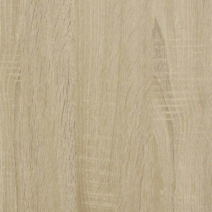 Буфет со стеклянной столешницей Sonoma Oak 98x35x81 см Инженерное дерево