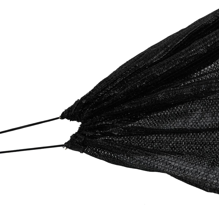 Netting Tunnels 3 pcs Black Steel and Polyethylene