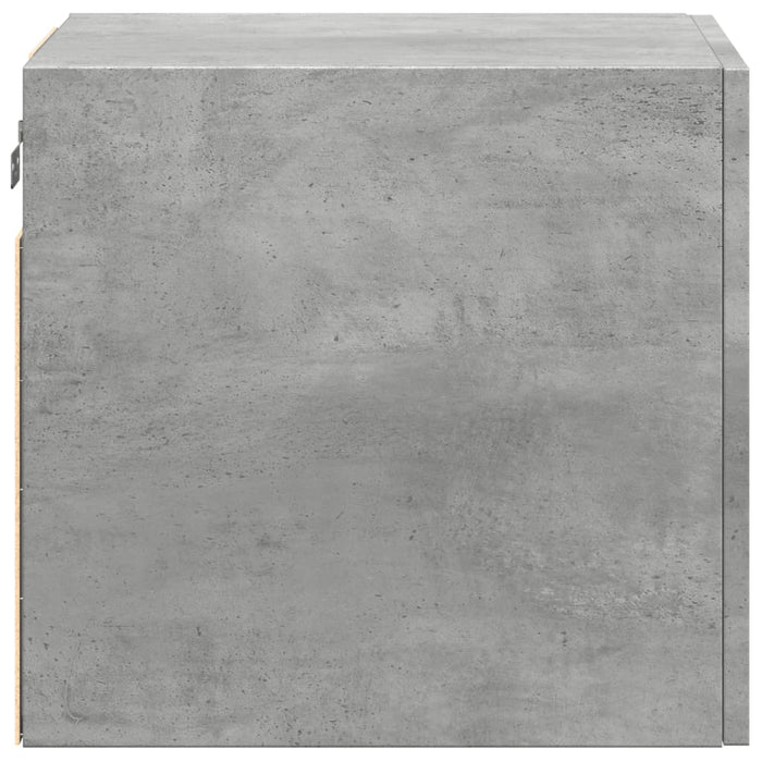 Стенен шкаф Concrete Grey 40x42,5x40 cm Engineered Wood