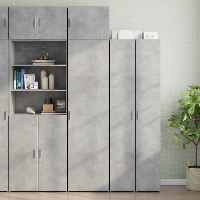 Wall Cabinet Concrete Grey 50x42.5x40 cm Engineered Wood