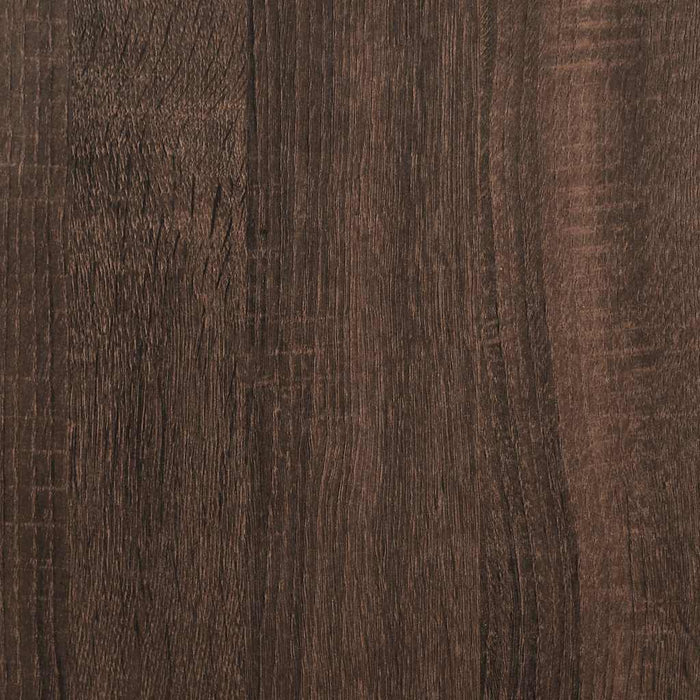 Highboard Brown Oak 40x42.5x124 cm Engineered Wood