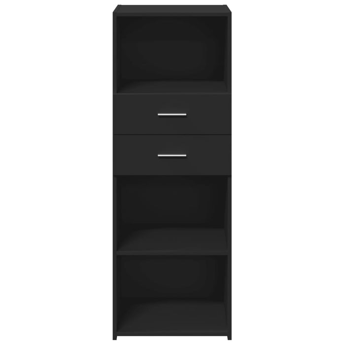 Highboard Black 45x42.5x124 cm Engineered Wood