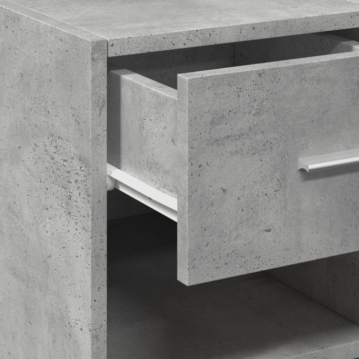 Sideboard Concrete Grey 40x42.5x93 cm Engineered Wood