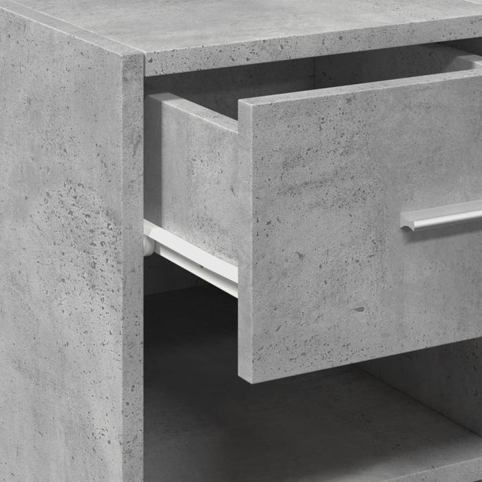 Sideboard Concrete Grey 50x42.5x93 cm Engineered Wood