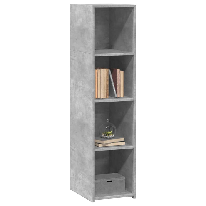 Highboard Concrete Grey 30x41x124 cm Engineered Wood