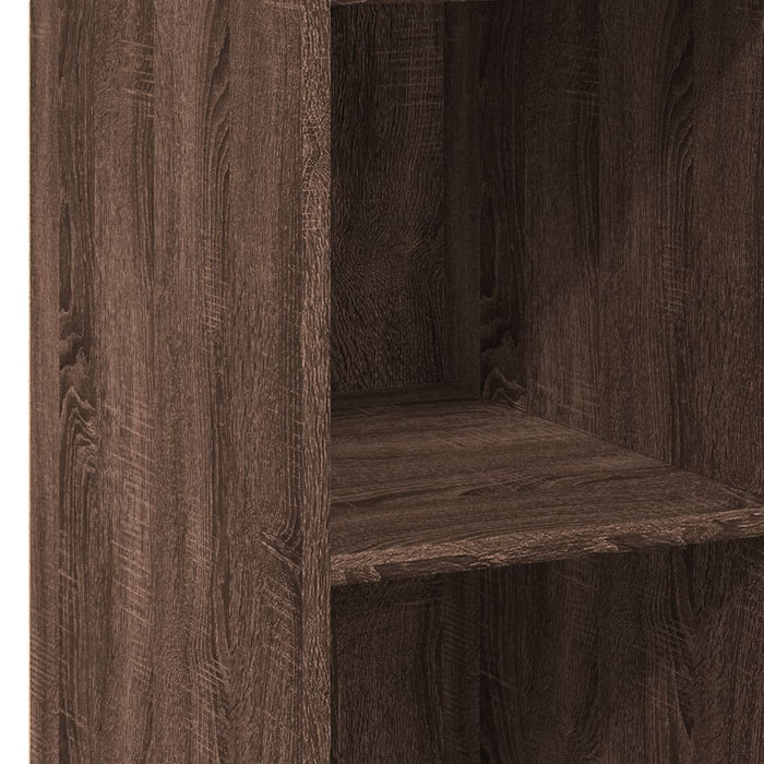 Highboard Brown Oak 40x41x124 cm Engineered Wood