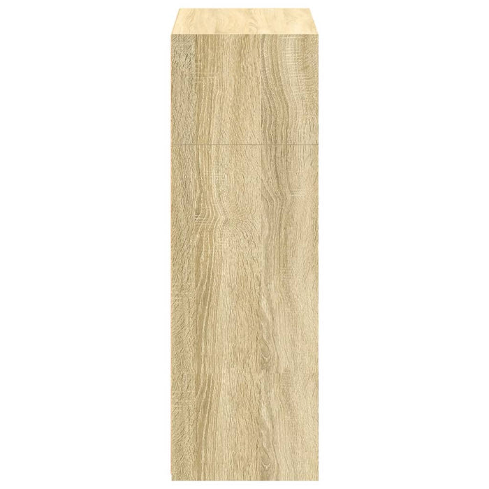 Высокая доска Sonoma Oak 70x41x124 см Инженерная древесина