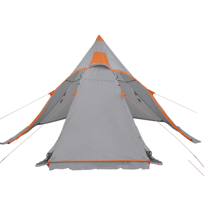 Camping Tent Tipi 5-Person Grey Waterproof