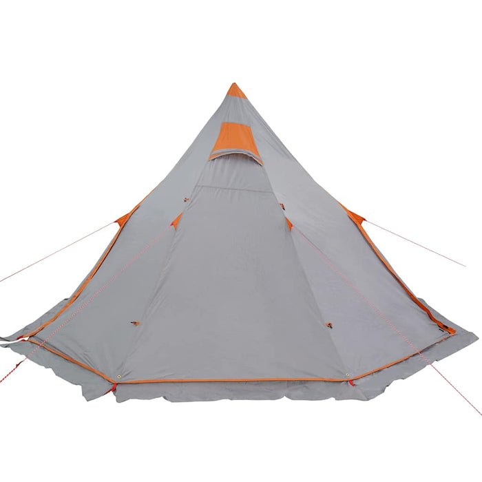 Camping Tent Tipi 5-Person Grey Waterproof