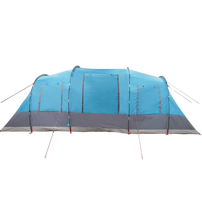 Camping Tent Tunnel 4-Person Blue Waterproof