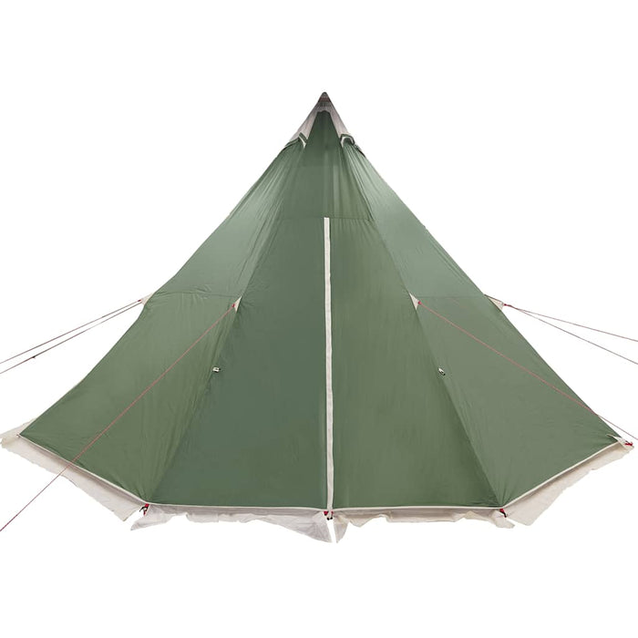 Family Tent Tipi 6-Person Green Waterproof