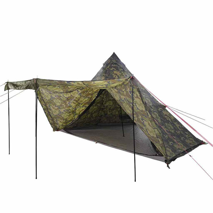 Family Tent Tipi 6-Person Camouflage Waterproof