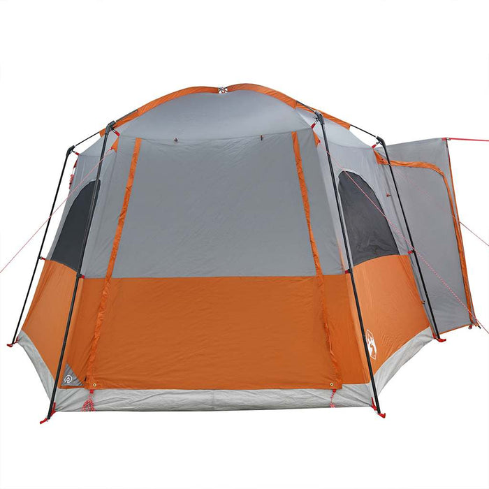 Car Tent 4-Person Grey and Orange Waterproof