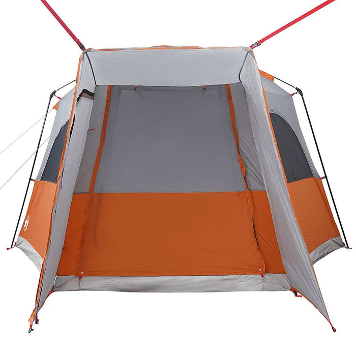 Car Tent 4-Person Grey and Orange Waterproof