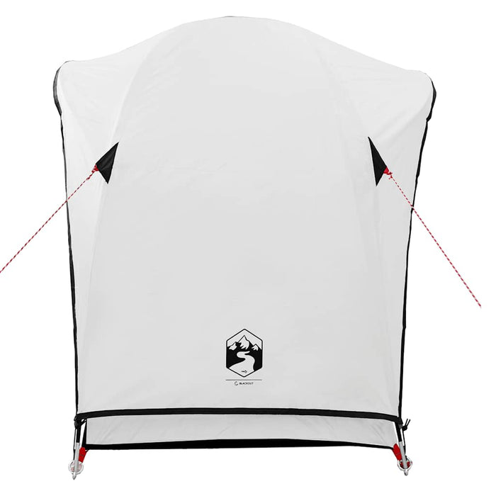 Camping Tent 1-Person White Blackout Fabric Waterproof