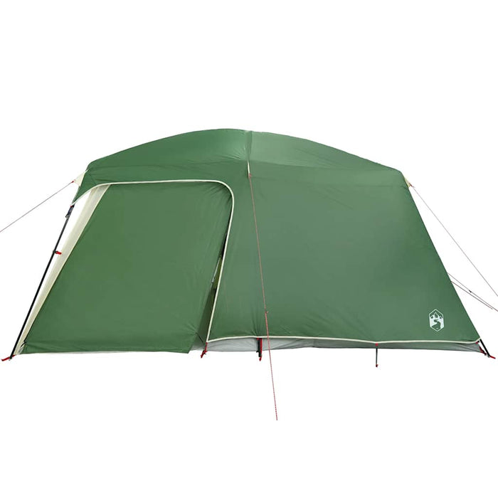 Camping Tent with Porch Dome 5-Person Green Waterproof