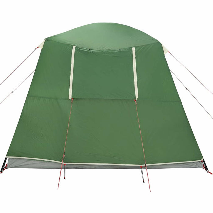 Camping Tent with Porch Dome 5-Person Green Waterproof