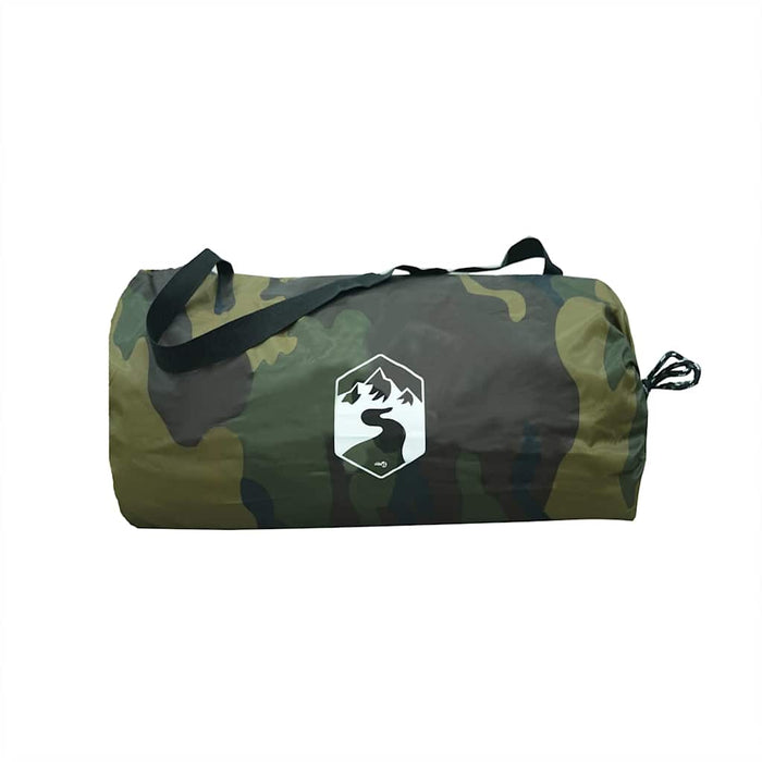 Camping Tarp Camouflage 438x376x212 cm Waterproof