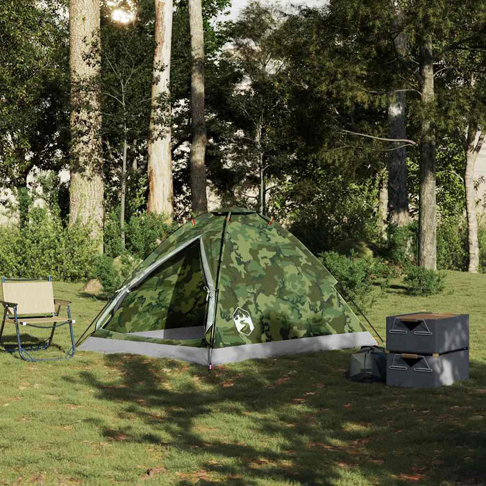 Camping Tent Dome 2-Person Camouflage Waterproof