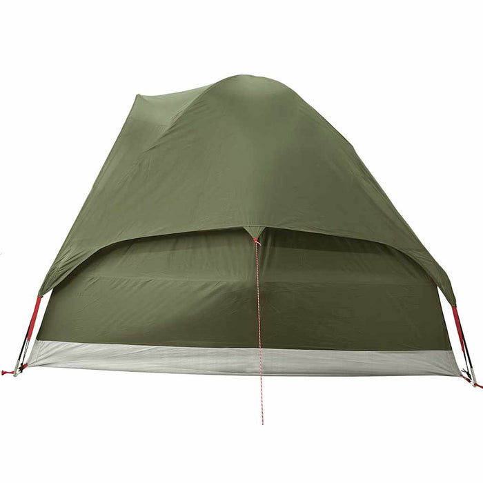 Camping Tent Dome 4-Person Olive Green Waterproof