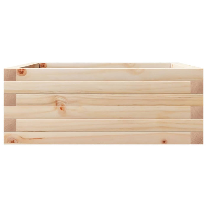 Garden Planter 60x60x23 cm Solid Wood Pine