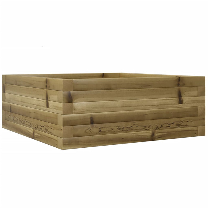 Garden Planter 60x60x23 cm Impregnated Wood Pine