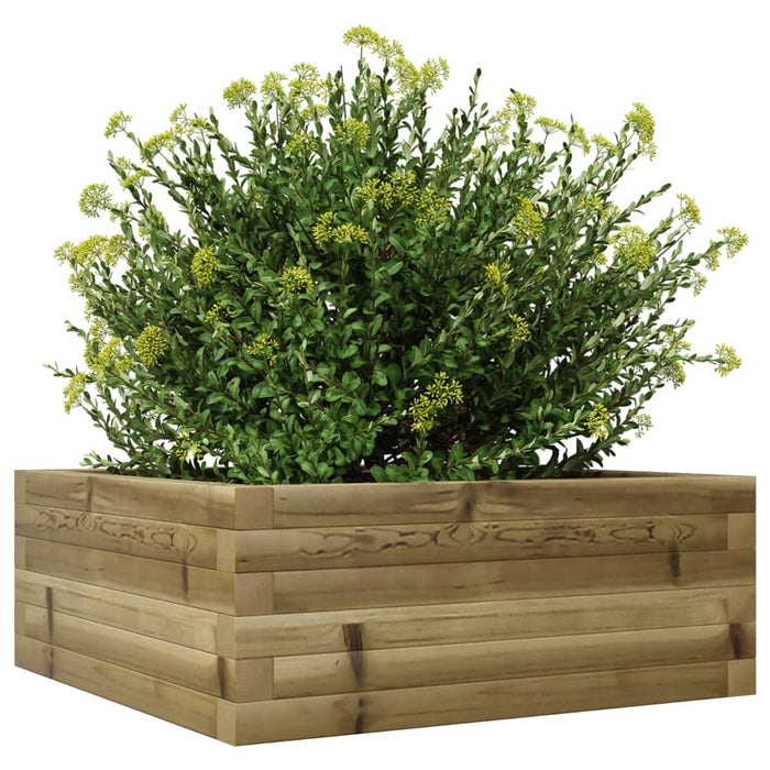 Garden Planter 60x60x23 cm Impregnated Wood Pine